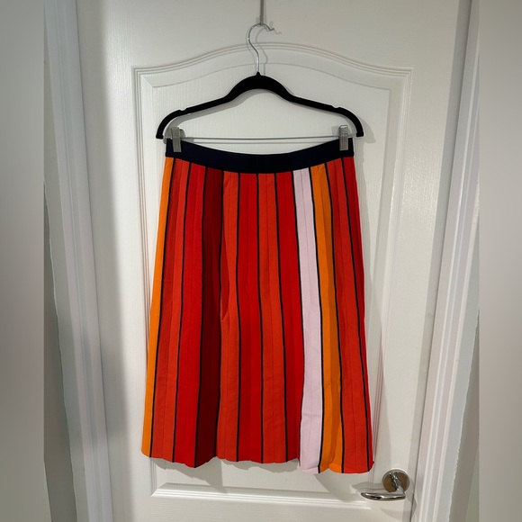 Tory Sport Tech Knit MIDI Skirt, Size L - Picture 3 of 6